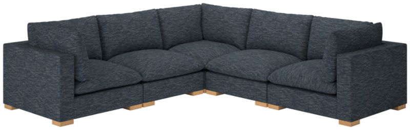 Deseo 5-Piece Modular Standard Depth Sectional Sofa - image 0 of 8