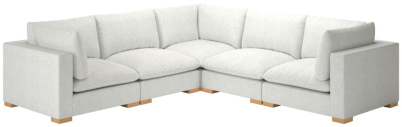 Deseo 5-Piece Modular Standard Depth Sectional Sofa - image 0 of 8