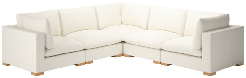 Deseo 5-Piece Modular Standard Depth Sectional Sofa - image 0 of 8