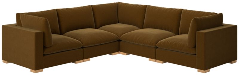 Deseo 5-Piece Modular Standard Depth Sectional Sofa - image 0 of 8