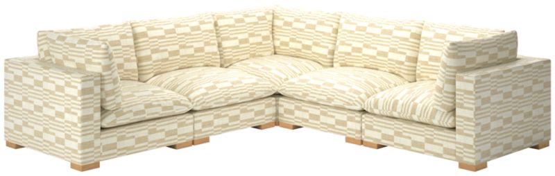 Deseo 5-Piece Modular Standard Depth Sectional Sofa - image 0 of 8