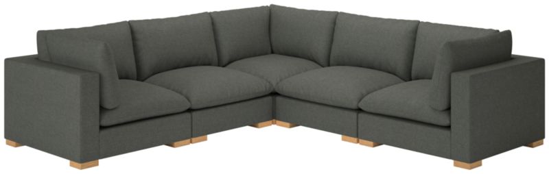 Deseo 5-Piece Modular Standard Depth Sectional Sofa - image 0 of 8