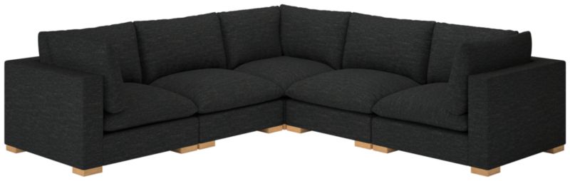 Deseo 5-Piece Modular Standard Depth Sectional Sofa - image 0 of 8