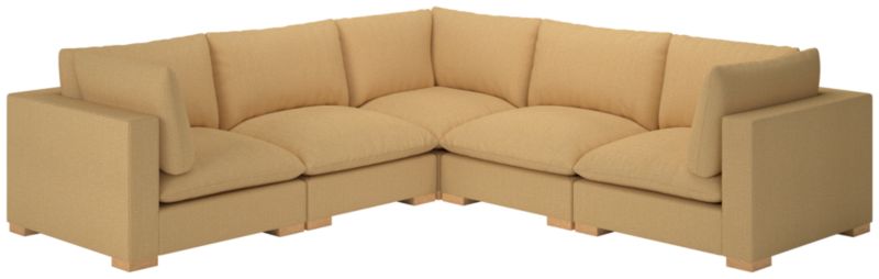 Deseo 5-Piece Modular Standard Depth Sectional Sofa - image 0 of 8