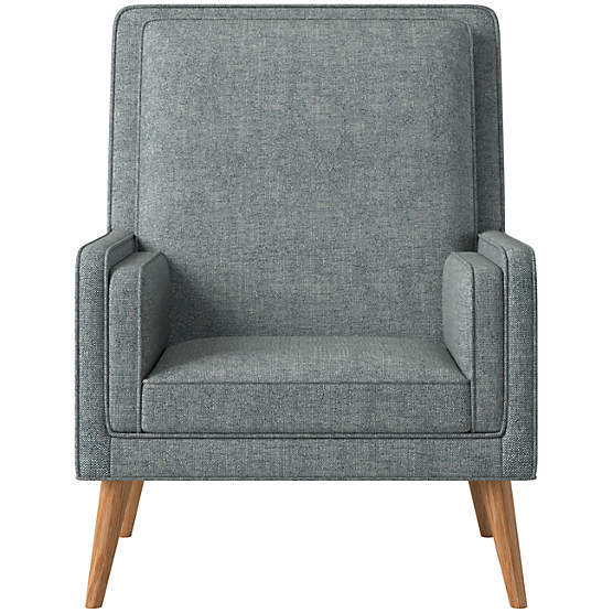 Irwin Accent Chair Model 5012 Nomad Charcoal