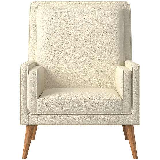 Irwin Accent Chair Model 5012 Bloce Cream