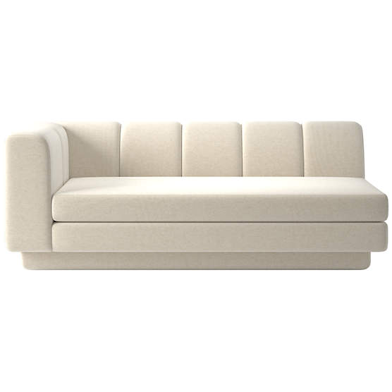 Yarrow Left-Arm Sofa Nomad Snow