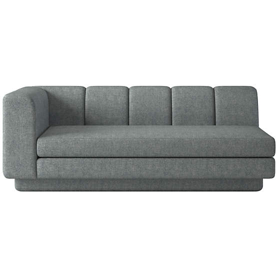 Yarrow Left-Arm Sofa Nomad Charcoal