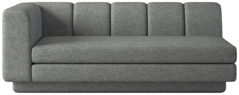 Yarrow Left-Arm Sofa Hatch Charcoal - image 0 of 8