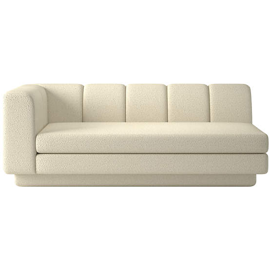 Yarrow Left-Arm Sofa Bloce Cream