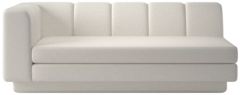 Viewing product image Yarrow Left-Arm Sofa Camila Oyster - image 1 of 8