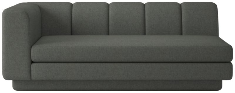 Yarrow Left-Arm Sofa Taylor Charcoal - image 0 of 8