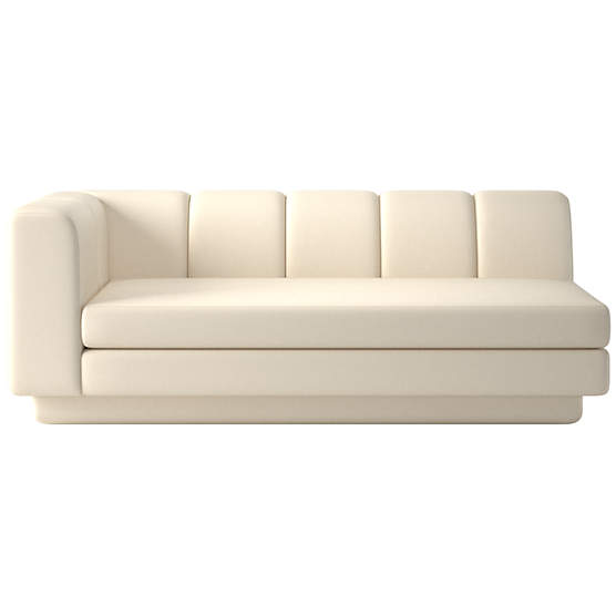 Yarrow Left-Arm Sofa Kanvas Sand