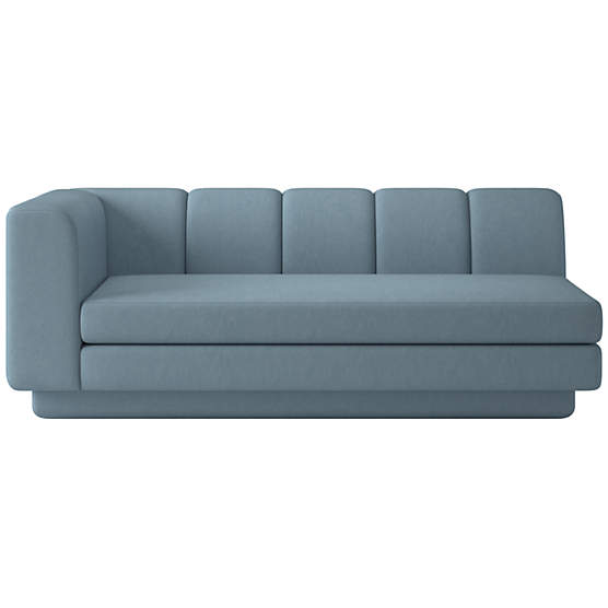 Yarrow Left-Arm Sofa Lisbon Wedgewood