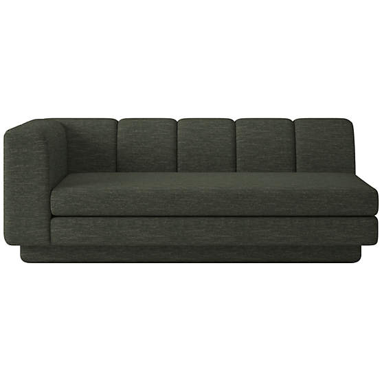 Yarrow Left-Arm Sofa Curious Evergreen