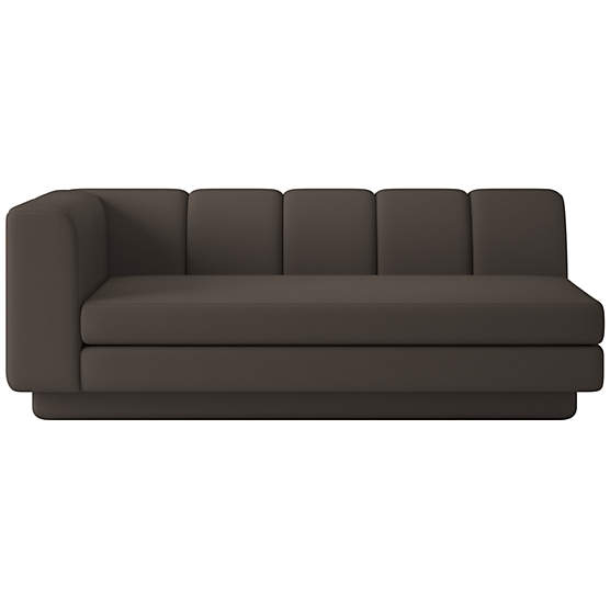 Yarrow Left-Arm Sofa Porto Graphite