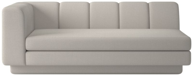 Viewing product image Yarrow Left-Arm Sofa Nomad Stone - image 1 of 8