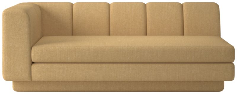 Viewing product image Yarrow Left-Arm Sofa Nomad Caramel - image 1 of 8