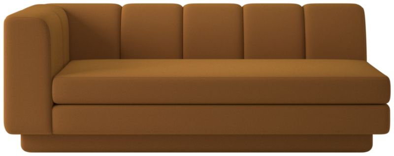 Viewing product image Yarrow Left-Arm Sofa Porto Praline - image 1 of 8