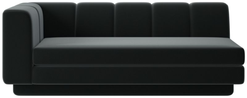 Yarrow Left-Arm Sofa Como Dark Grey - image 0 of 8