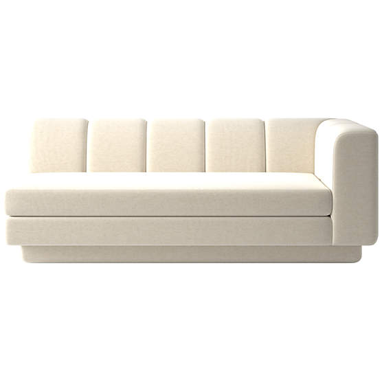 Yarrow Right-Arm Sofa Nomad Snow