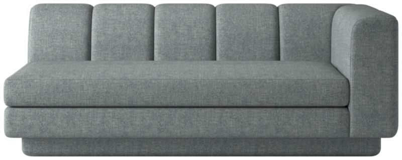 Yarrow Right-Arm Sofa Nomad Charcoal - image 0 of 9