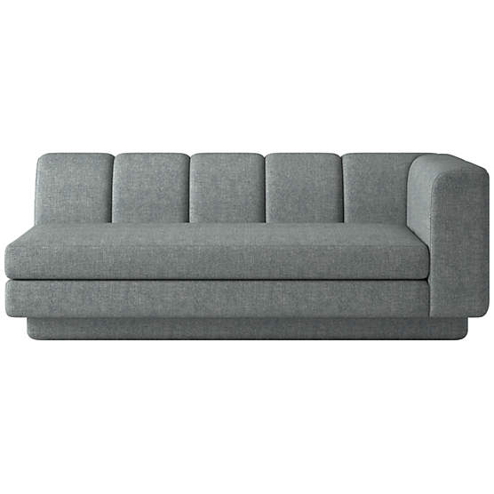 Yarrow Right-Arm Sofa Nomad Charcoal