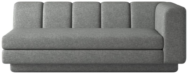 Yarrow Right-Arm Sofa Hatch Charcoal - image 0 of 9