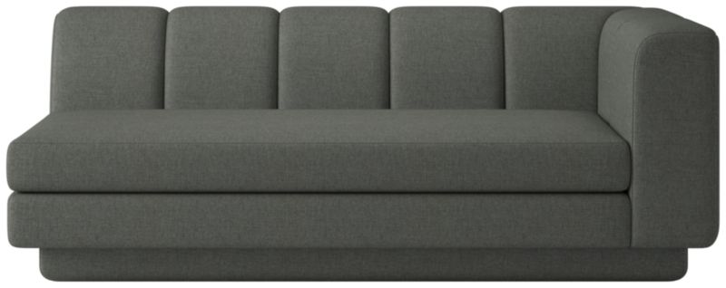 Yarrow Right-Arm Sofa Taylor Charcoal - image 0 of 9