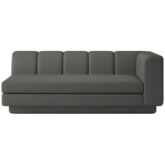 Yarrow Right-Arm Sofa Taylor Charcoal