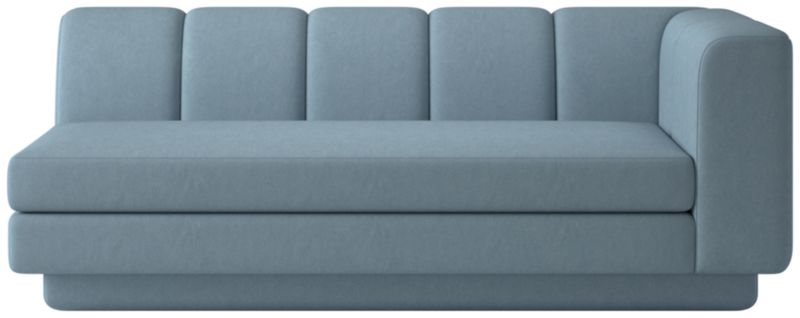 Yarrow Right-Arm Sofa Lisbon Wedgewood - image 0 of 9