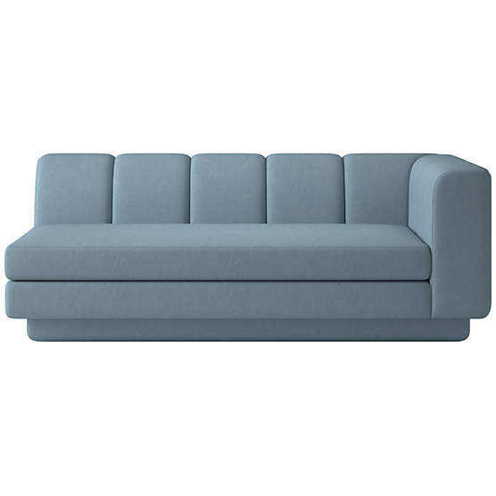 Yarrow Right-Arm Sofa Lisbon Wedgewood