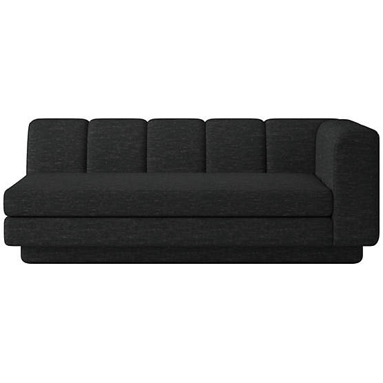 Yarrow Right-Arm Sofa Curious Ebony