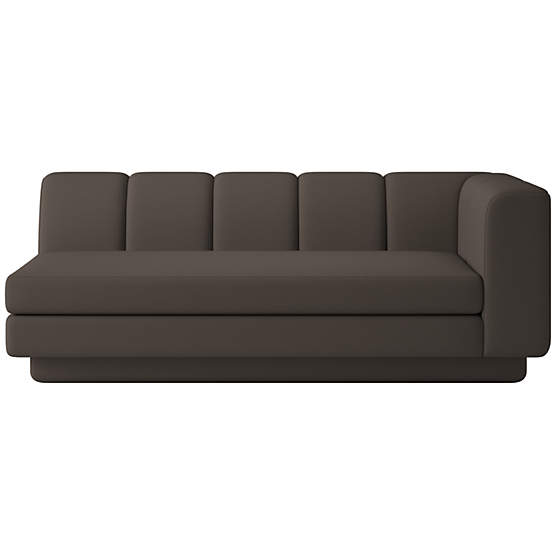 Yarrow Right-Arm Sofa Porto Graphite