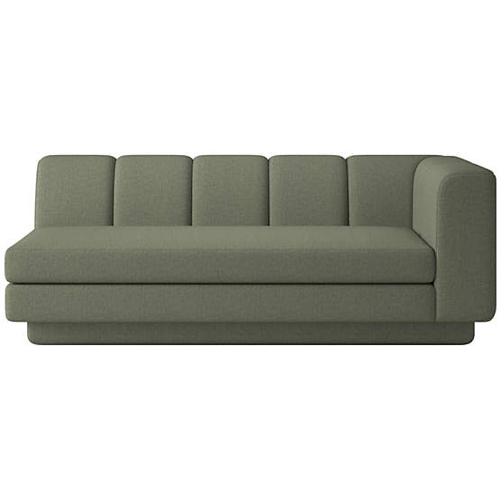 Yarrow Right-Arm Sofa Artisan Moss