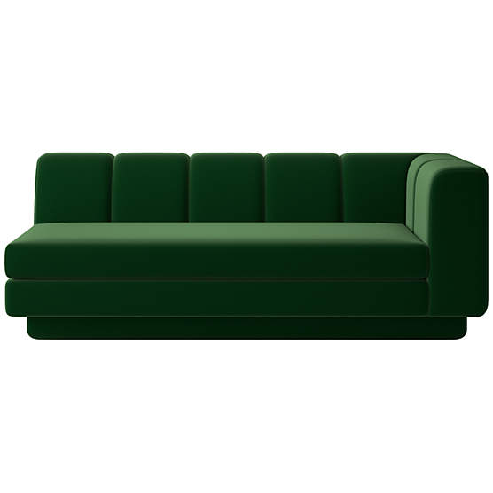 Yarrow Right-Arm Sofa Como Emerald