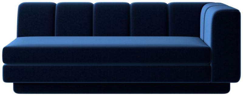 Yarrow Right-Arm Sofa Como Indigo - image 0 of 9