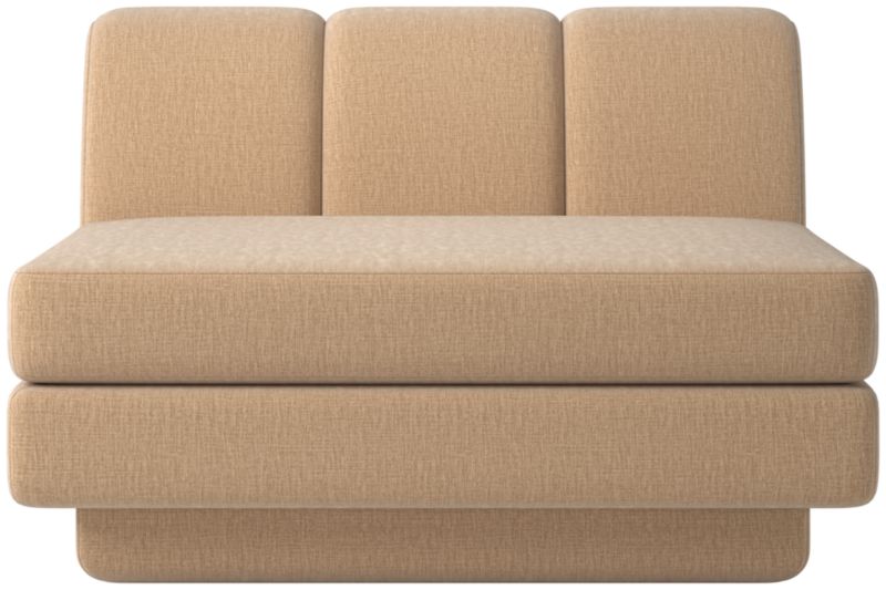 Viewing product image Yarrow Armless Chair Coverlet Wheat - image 1 of 8