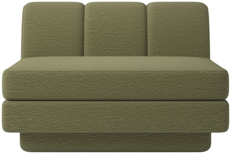 Viewing product image Yarrow Armless Chair Coverlet Hunter - image 1 of 8