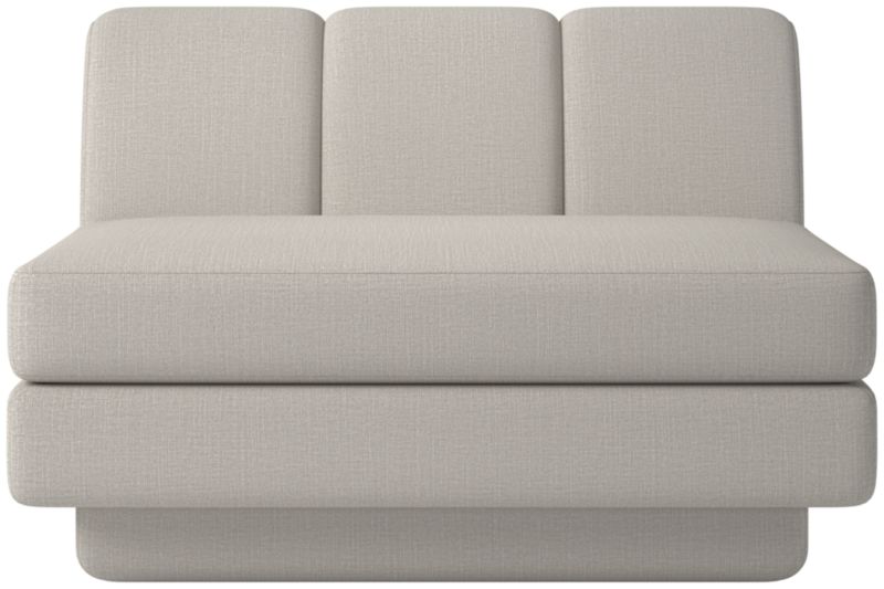 Viewing product image Yarrow Armless Chair Nomad Stone - image 1 of 8