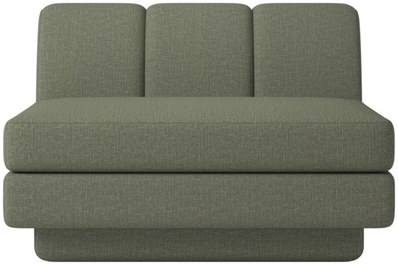 Viewing product image Yarrow Armless Chair Artisan Moss - image 1 of 8