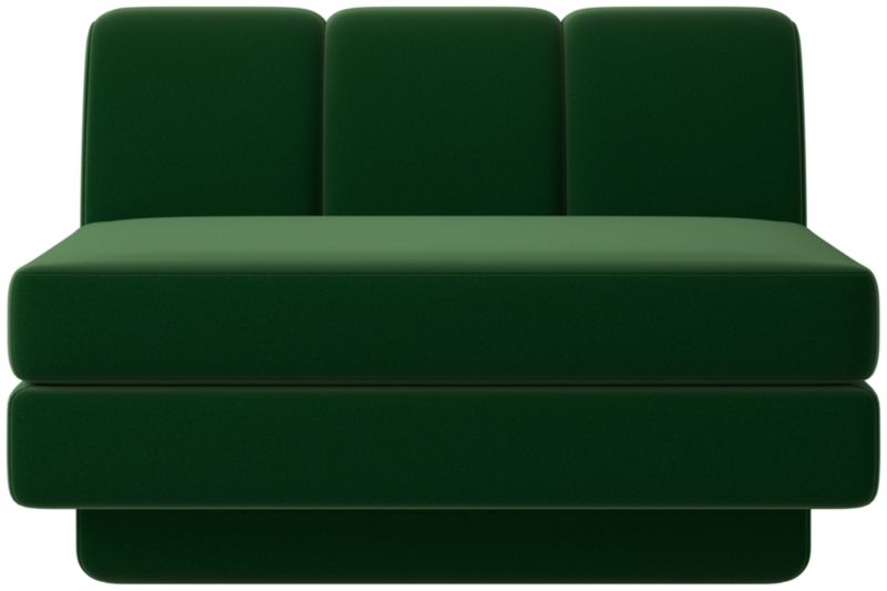 Yarrow Armless Chair Como Emerald - image 0 of 8