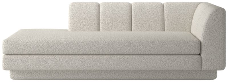 Yarrow Left-Arm Chaise Bloce Grey - image 0 of 8