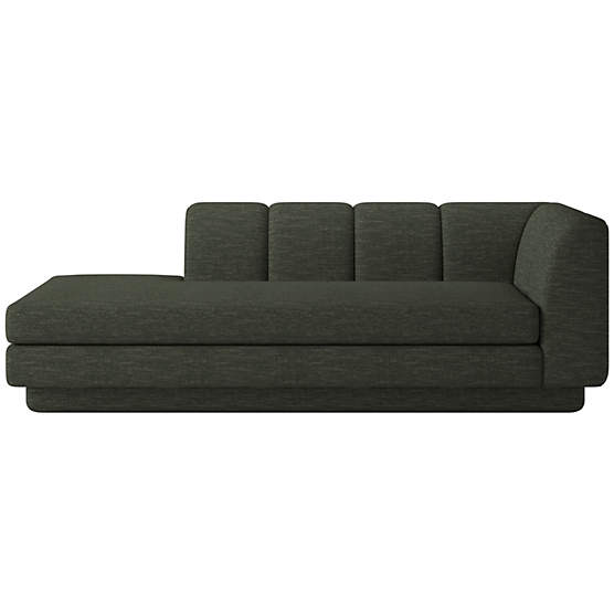 Yarrow Left-Arm Chaise Curious Evergreen