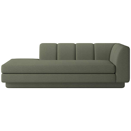 Yarrow Left-Arm Chaise Artisan Moss