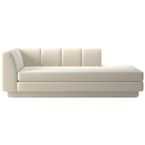 Yarrow Right-Arm Chaise Nomad Snow