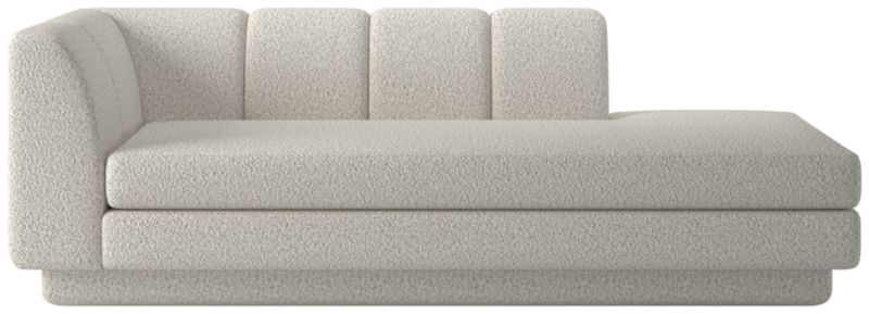 Yarrow Right-Arm Chaise Bloce Grey - image 0 of 8