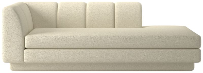 Yarrow Right-Arm Chaise Bloce Cream - image 0 of 8