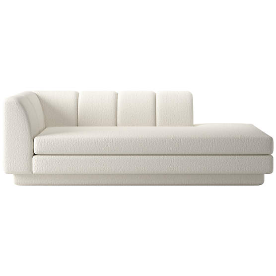 Yarrow Right-Arm Chaise Wooly Sand