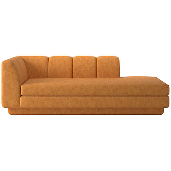 Yarrow Right-Arm Chaise Dream Gnger Tea